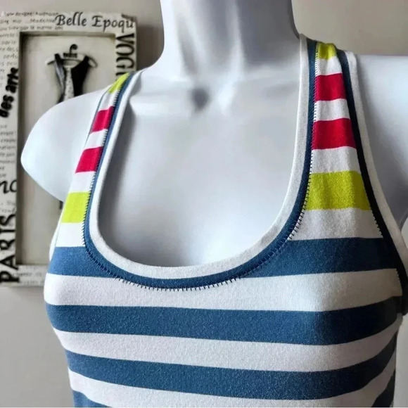 Rachel Roy Striped Racerback Tank Maxi Dress Size XS - Picture 6 of 16